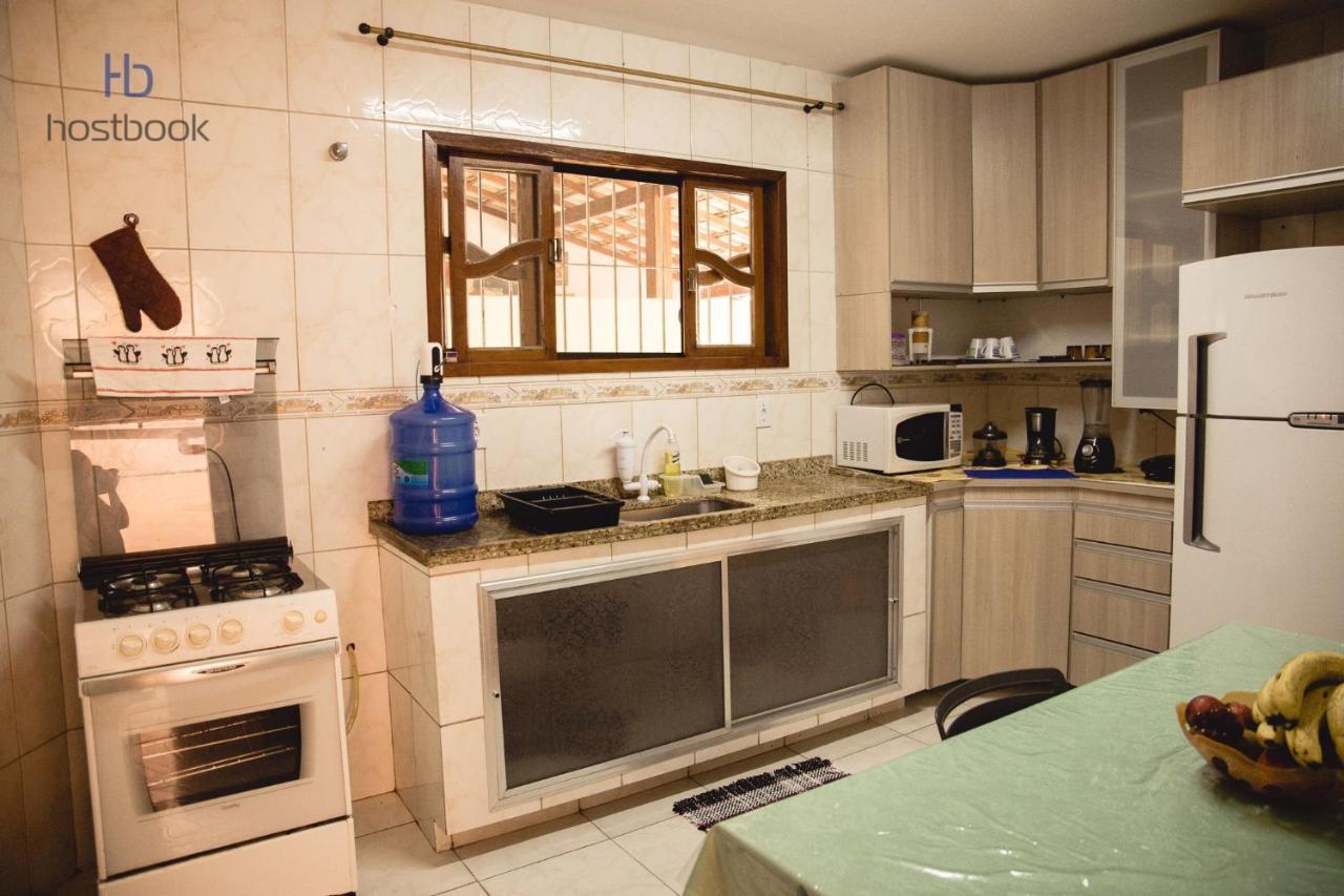 里约达欧特拉斯Casa A 400 M Da Praia Do Centro - Wifi 200Mb - Garagem - Tv 500 Canais - 2 Quartos - Cozinha Equipada - Churrasqueira别墅 外观 照片